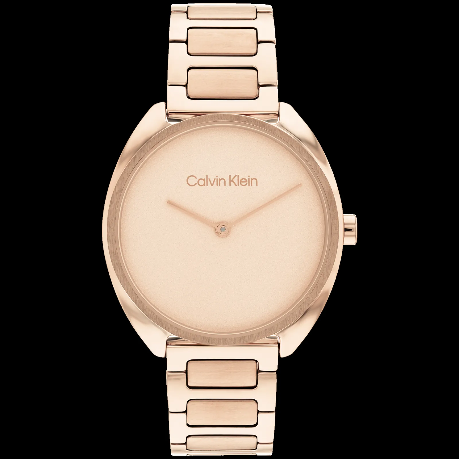 Dourado Rosa Em Aco-Calvin Klein Watches Clearance