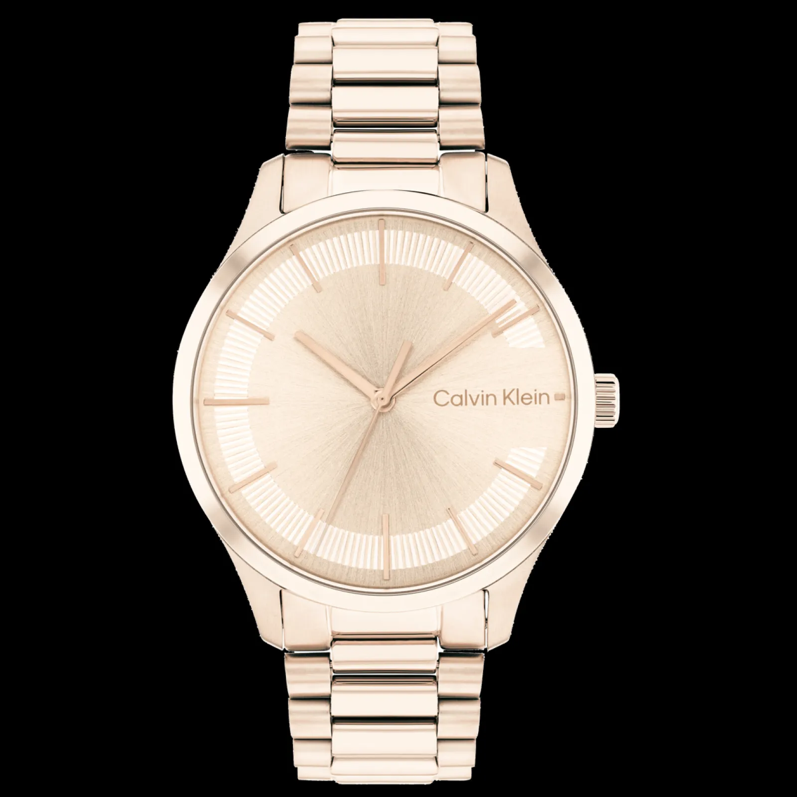 Dourado Rosa Em Aco-Calvin Klein Watches Outlet