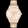 Dourado Rosa Em Aco-Calvin Klein Watches Cheap