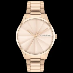 Dourado Rosa Em Aco-Calvin Klein Watches Cheap