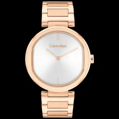 Dourado Rosa Em Aco-Calvin Klein Watches Discount