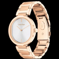 Dourado Rosa Em Aco-Calvin Klein Watches Discount