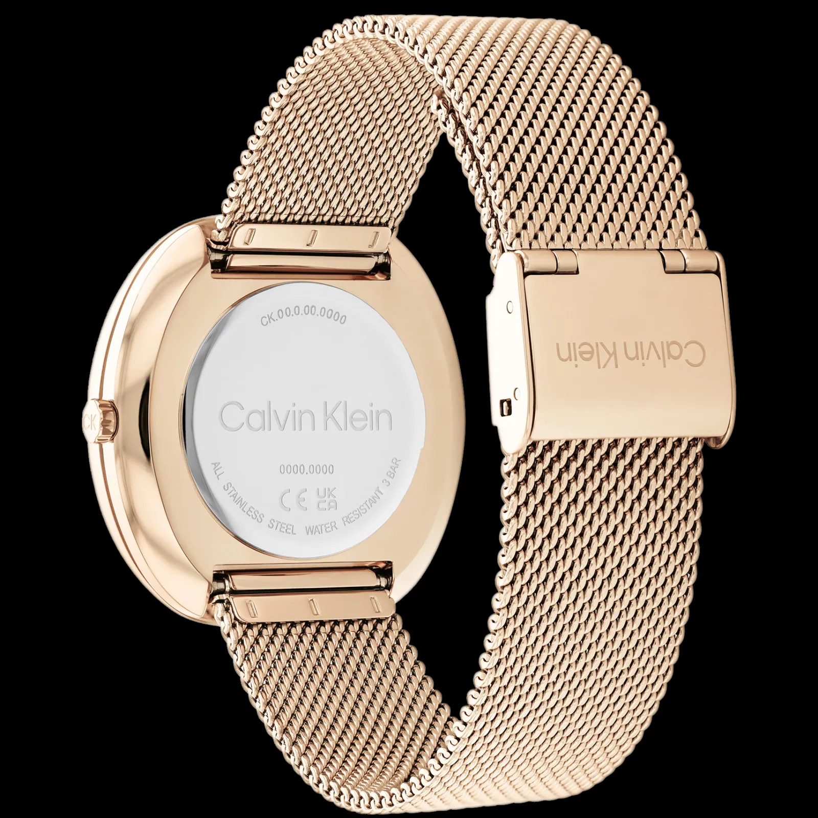 Dourado Rosa Em Malha Milanesa-Calvin Klein Watches Store