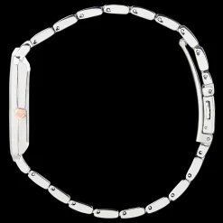 Relogio Pearl Aco E Dourado Rosa-Eletta Discount