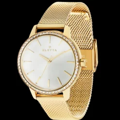 Relogio Quartz Dourado-Eletta Store