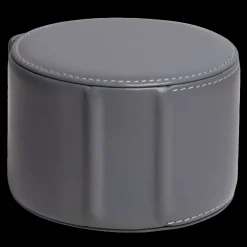Grey Leather Watch Roll-Kross Studio Best