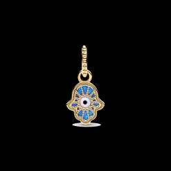 Mini Pendente Hamsa Azul-Pandora Best