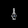 Mini Pendente Me Mao Hamsa Azul-Pandora Hot