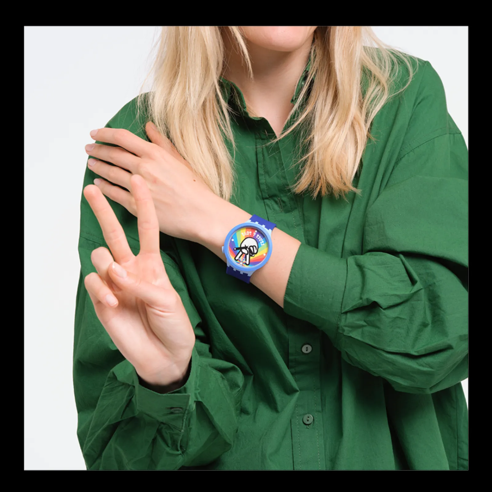 Peace Hand Love-Swatch Discount