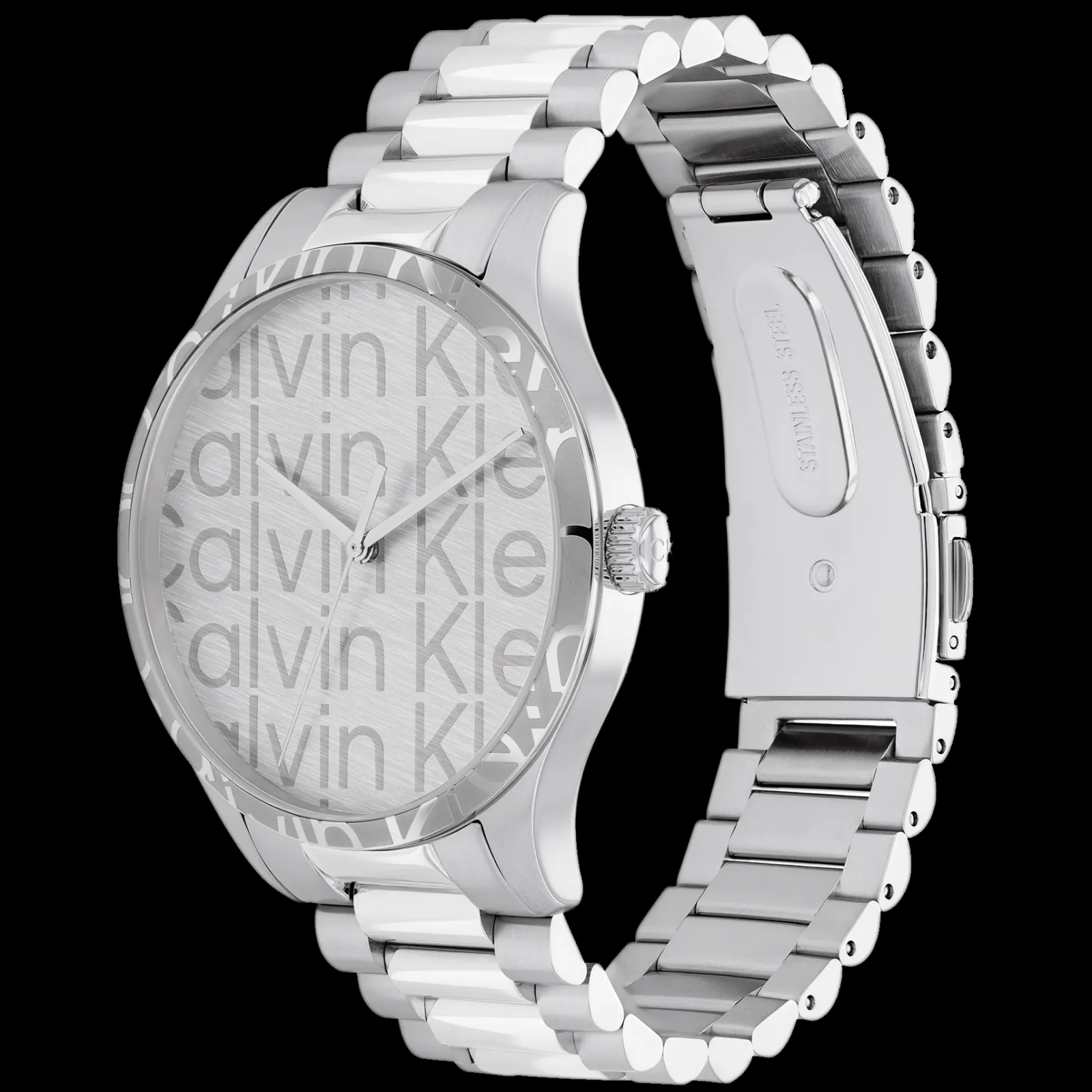 Prateado Em Aco-Calvin Klein Watches Shop