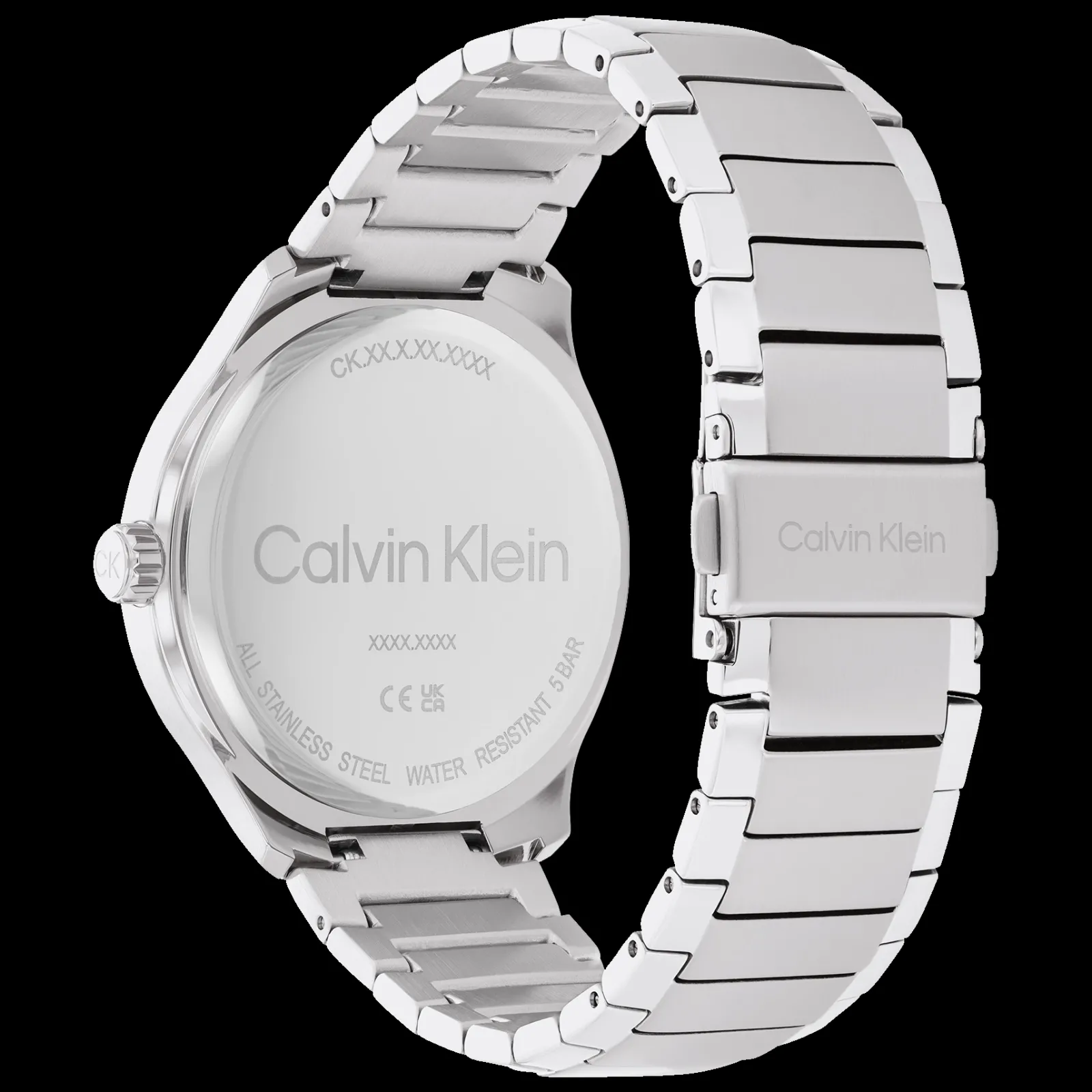 Preto E Prateado Em Aco-Calvin Klein Watches Best