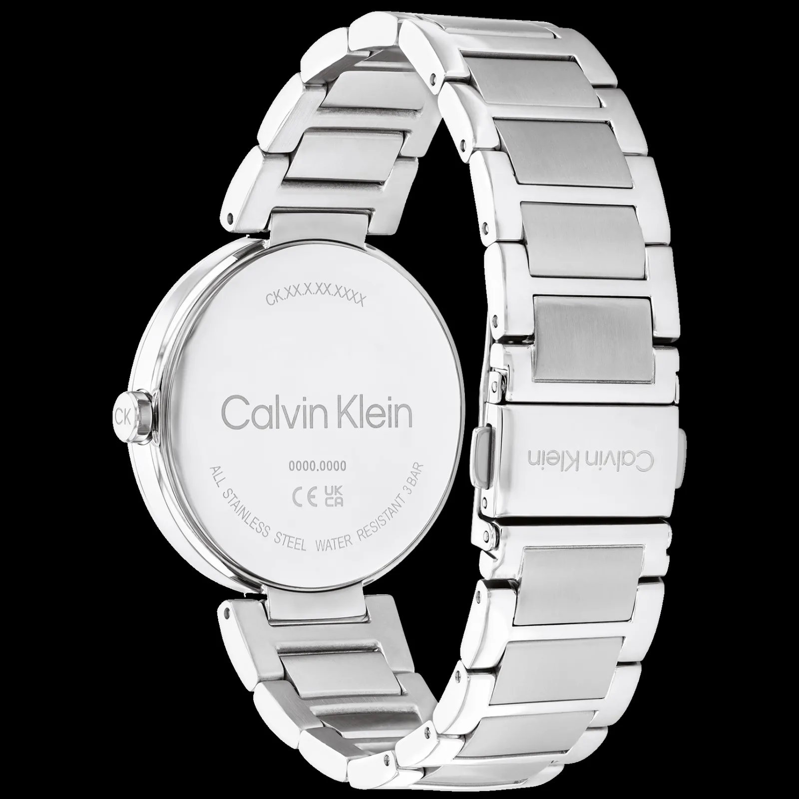 Preto Em Aco-Calvin Klein Watches Clearance
