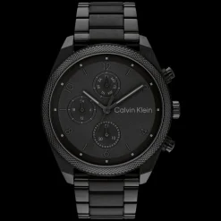 Preto Em Aco-Calvin Klein Watches Outlet