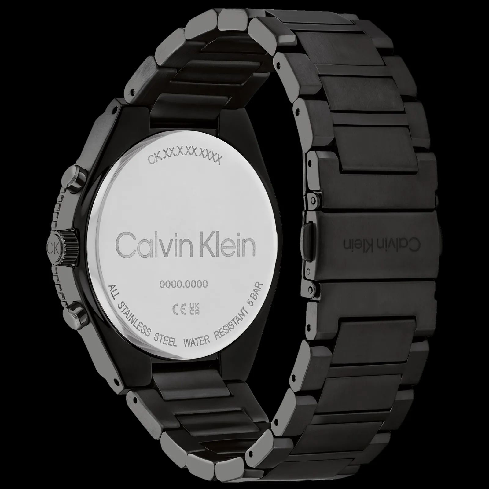 Preto Em Aco-Calvin Klein Watches Sale