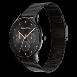 Preto Em Malha Milanesa-Calvin Klein Watches Shop