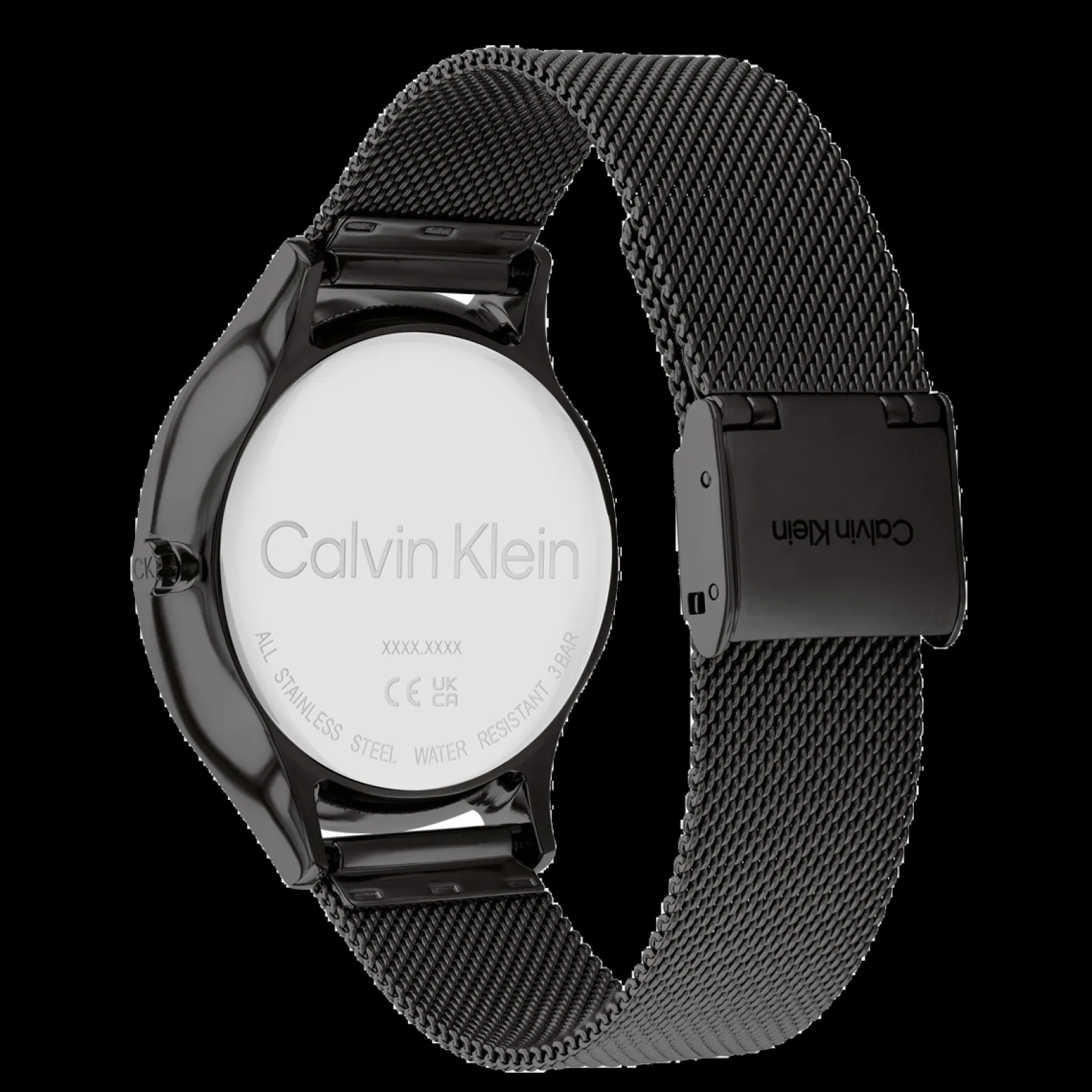 Preto Em Malha Milanesa-Calvin Klein Watches Shop