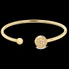 Pulseira Aco Dourado E Cristais-Tommy Hilfiger Jewelry Fashion