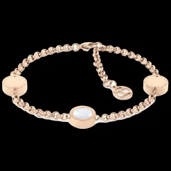 Pulseira Aco Dourado Rosa Madreperola-Tommy Hilfiger Jewelry Store