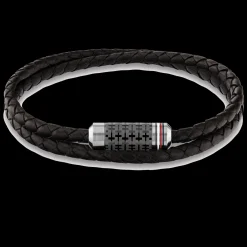 Pulseira Aco E Pele Castanha Iman-Tommy Hilfiger Jewelry Best Sale