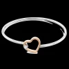 Pulseira Bicolor Coracao E Cristal-Tommy Hilfiger Jewelry Fashion