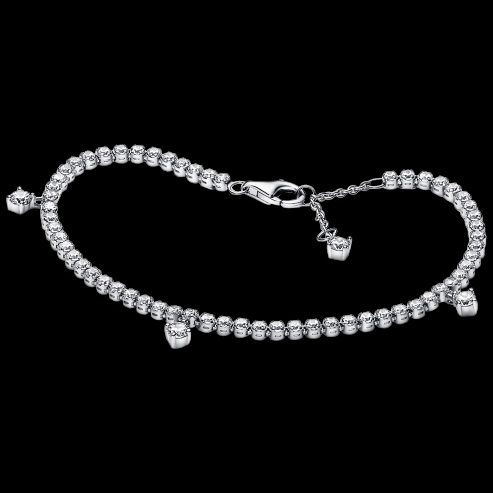 Pulseira Com Zirconias-Pandora Fashion