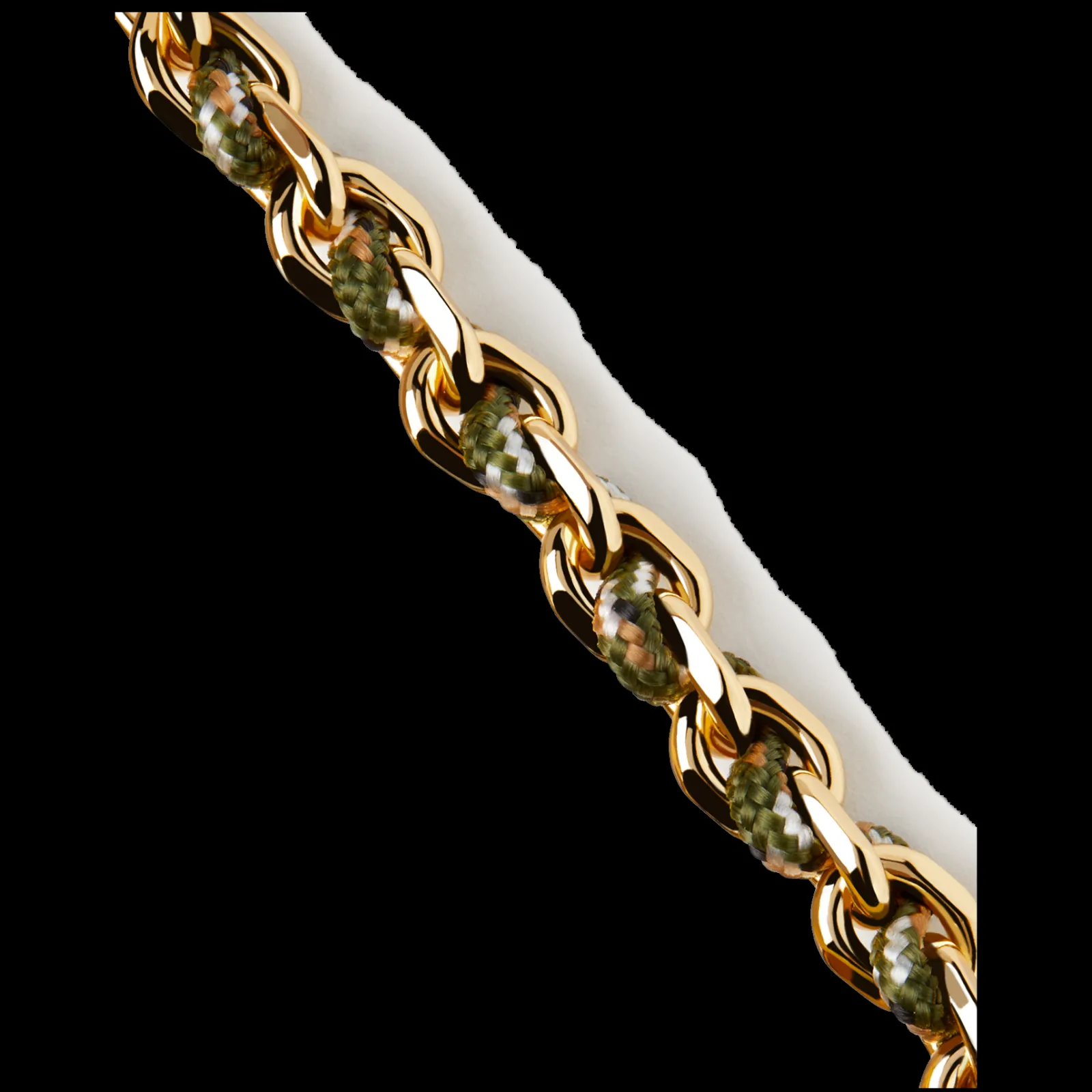 Pulseira Cottage Rope Dourada-PDPAOLA Best