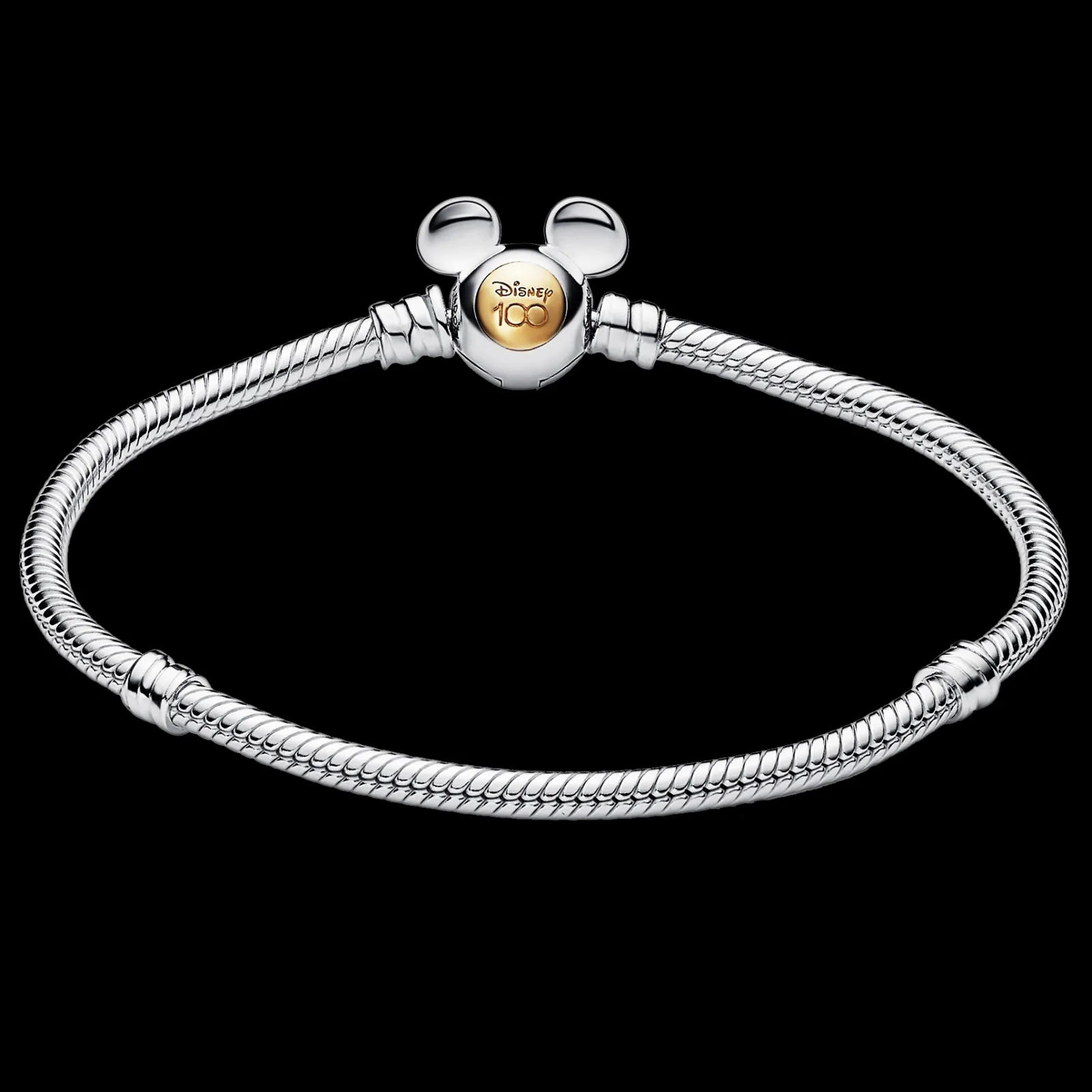 Pulseira Disney 100 Com Mickey No Fecho-Pandora Hot