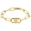 Pulseira Dourada Com Monograma-Tommy Hilfiger Jewelry Clearance