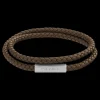 Pulseira Dupla Em Pele Castanha-Calvin Klein Jewelry Best Sale