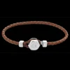 Pulseira Em Pele Castanha-Calvin Klein Jewelry New