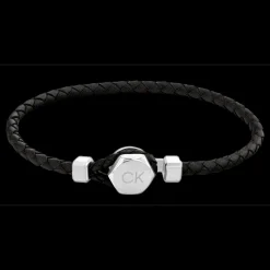 Pulseira Em Pele Preta-Calvin Klein Jewelry Store