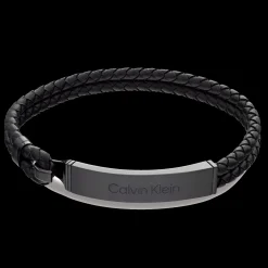 Pulseira Em Pele Preta-Calvin Klein Jewelry Cheap