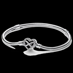Pulseira Infinito No Fecho Com Zirconias-Pandora Best