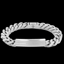 Pulseira Malha Aco Prateado-Tommy Hilfiger Jewelry Cheap