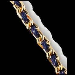 Pulseira Midnight Rope Dourada-PDPAOLA New
