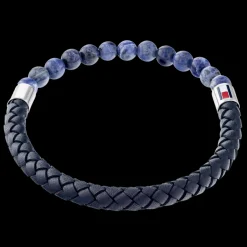 Pulseira Obsidiana F.Neve E Pele Azul-Tommy Hilfiger Jewelry Sale