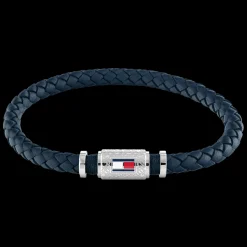 Pulseira Pele Azul Fecho Aco Iman-Tommy Hilfiger Jewelry Shop