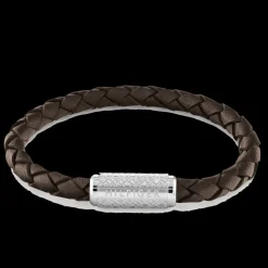 Pulseira Pele Castanha Fecho Aco Iman-Tommy Hilfiger Jewelry Best