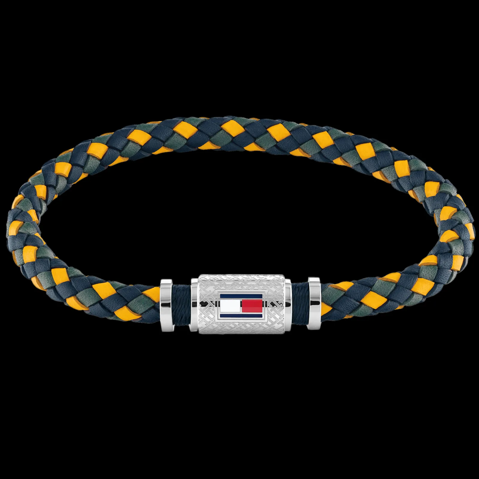Pulseira Pele Tricolor Fecho Aco Iman-Tommy Hilfiger Jewelry Cheap