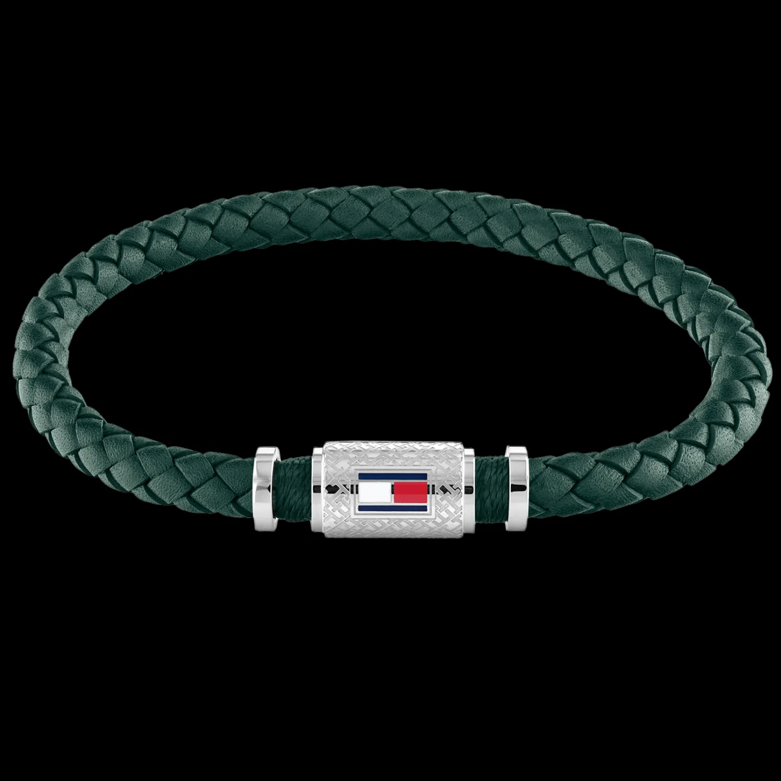 Pulseira Pele Verde Fecho Aco Iman-Tommy Hilfiger Jewelry Cheap