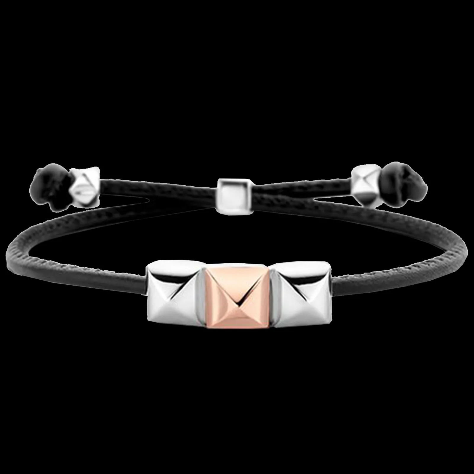 Pulseira Pins Ouro Rosa E Prata-Tirisi Moda Sale