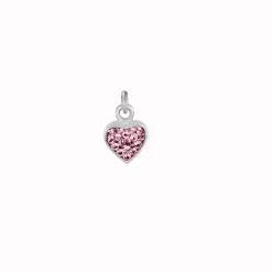 Pulseira Prata Heart Pink-NOA Kids Shop