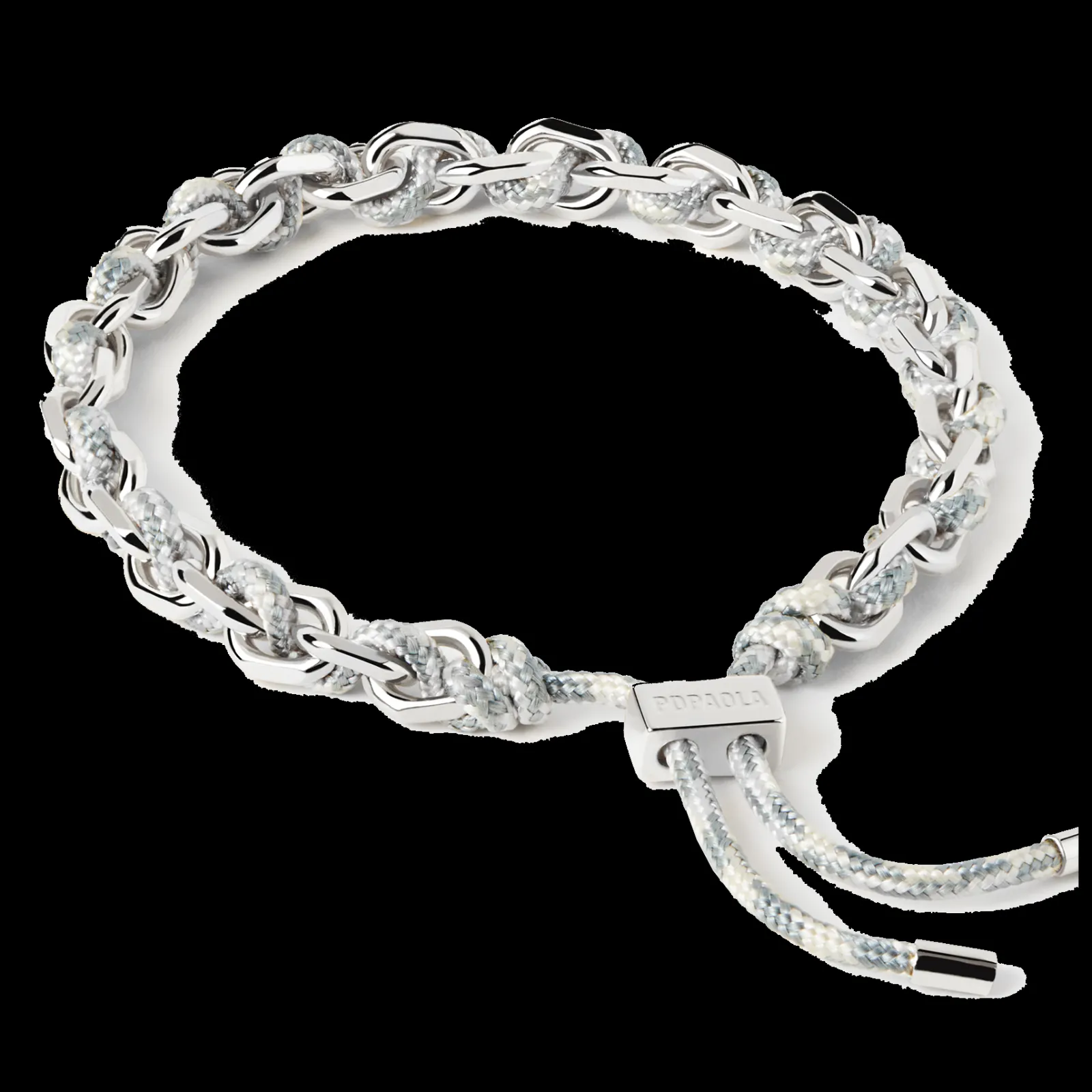 Pulseira Sky Rope Prateada-PDPAOLA Cheap