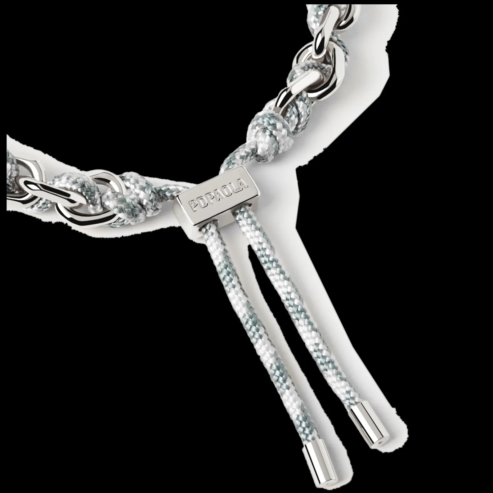 Pulseira Sky Rope Prateada-PDPAOLA Cheap