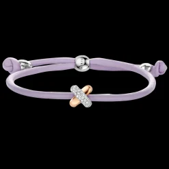 Pulseira X Lilas Or, Prata E Diamantes-Tirisi Moda Clearance