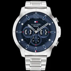 Relogio Aco Azul-Tommy Hilfiger Watches Sale