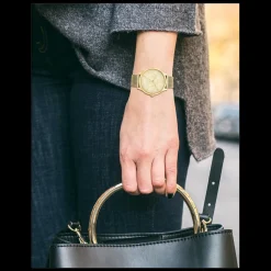 Relogio Aco Dourado Malha Milanesa-Tommy Hilfiger Watches Hot