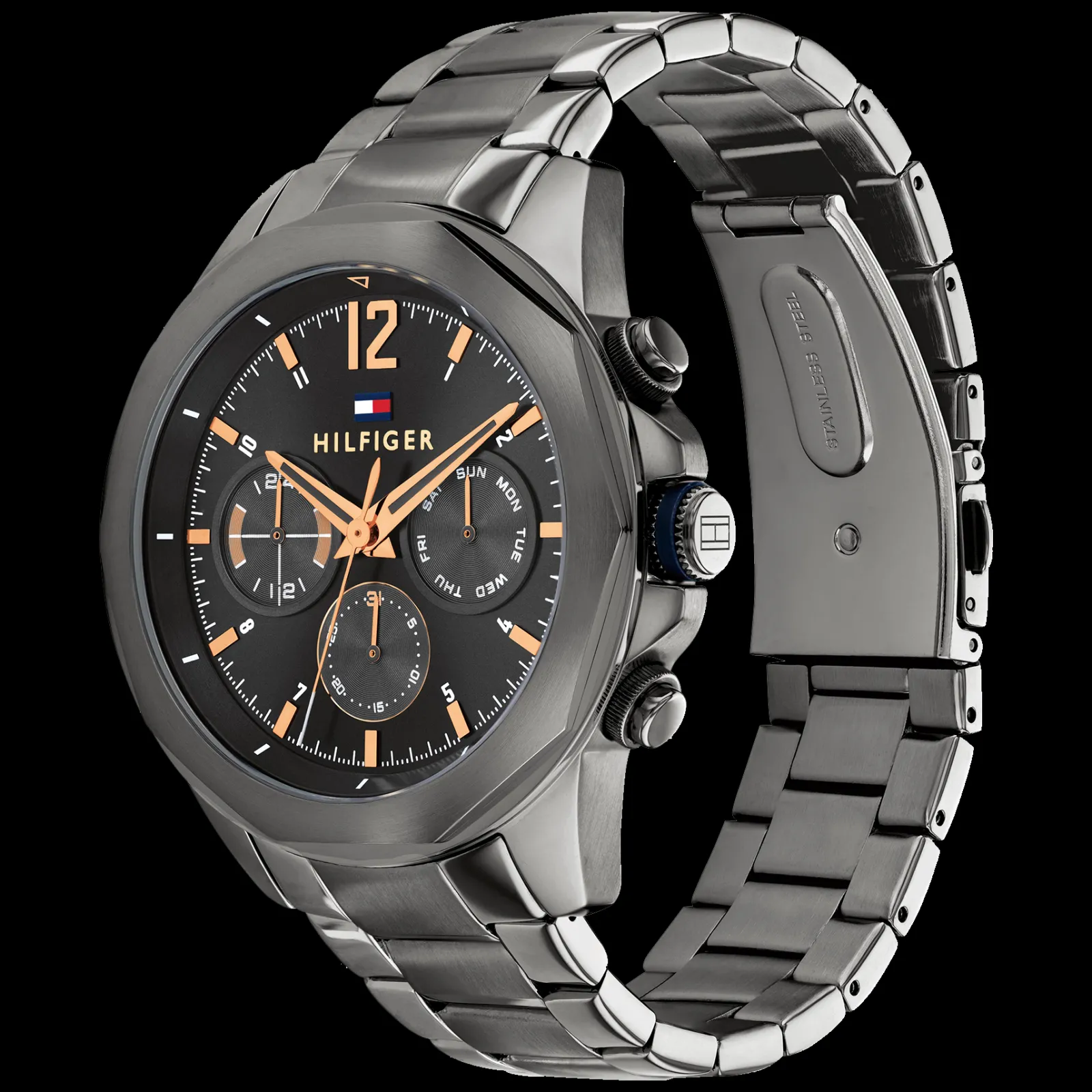 Relogio Aco Ip Cinzento-Tommy Hilfiger Watches Cheap