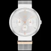 Relogio Aco Prateado E Bracelete Malha Milanesa-Tommy Hilfiger Watches Store