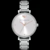 Relogio Belgrave Tbar Prateado Aco E Cristais-Olivia Burton Shop